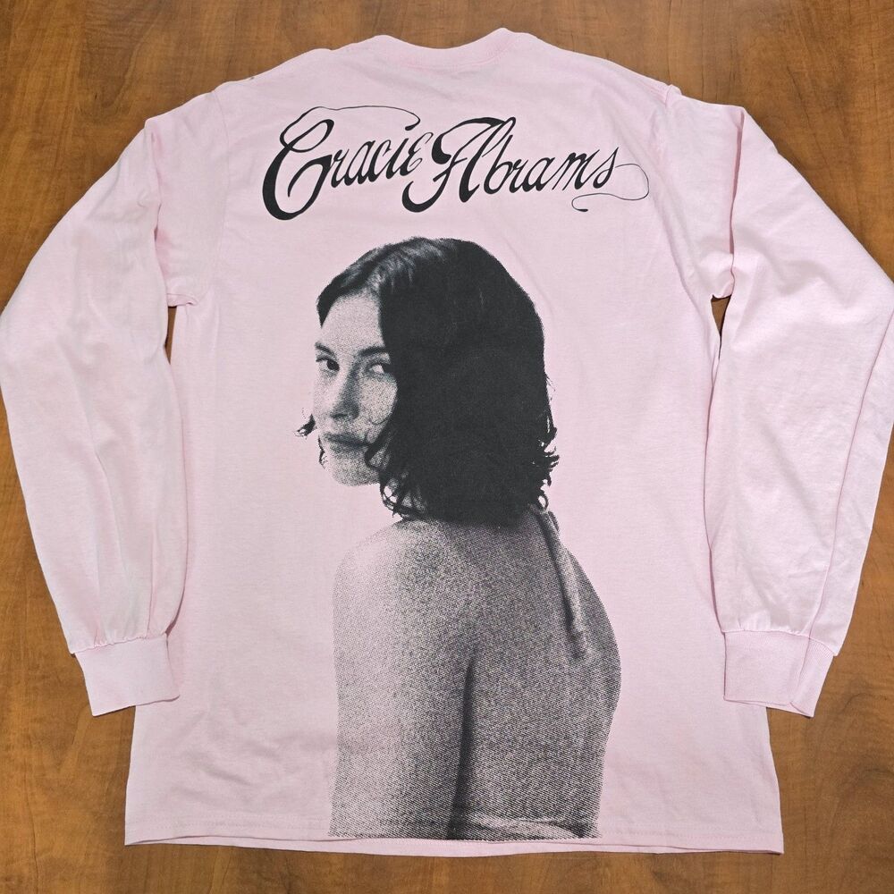 Gracie Abrams I Love You I'm Sorry The Secret Of Us Pink Long Sleeve Tee M